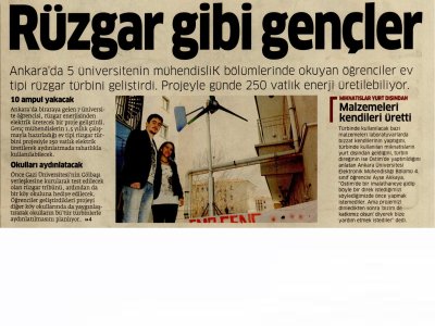 RÜZGAR GİBİ GENÇLER (STAR ANKARA, 09.04.2011)