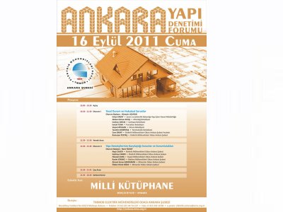 YAPI DENETİMİ FORUMU DÜZENLENİYOR