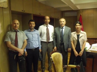 GAZİANTEP’E YENİ ATANAN VALİ SAYIN  ERDAL ATA ZİYARET EDİLDİ.