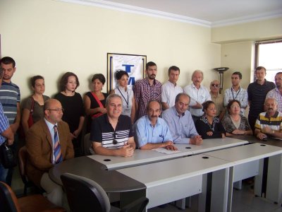 19 EYLÜL MÜHENDİS, MİMAR VE ŞEHİR PLANCILARI DAYANIŞMA GÜNÜ BASIN AÇIKLAMASI