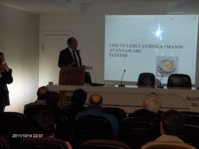 LED VE LEDLİ AYDINLATMANIN AVANTAJLARI EĞİTİMİ YAPILDI