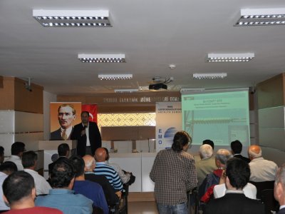 AÇIK ŞALT SAHALARINDA KULLANILAN TRAFO BUŞİNGİ, KESİCİ,AKIM-GERİLİM TRAFOLARI VE AYIRICI İZOLATÖRLERİ İLE İLETİM VE DAĞITIM HATLARINDA KULLANILAN İZOLATÖRLERİNİN BAKIMI SEMİNERİ DÜZENLENDİ