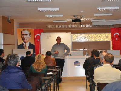 ŞUBEMİZDE ELEKTRİK YÜKSEK GERİLİM TESİSLERİNDE İŞLETME SORUMLULUĞU YETKİLENDİRME BELGESİ YENİLEME EĞİTİMİ DÜZENLENDİ