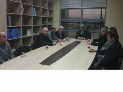 ŞUBE YÖNETİM KURULU, GASKİ GENEL MÜDÜRLÜĞÜ`NDE MESLEKTAŞLARIMIZ İLE BULUŞTU