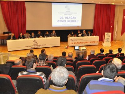 EMO İZMİR ŞUBESİ 29. OLAĞAN GENEL KURULU GERÇEKLEŞTİRİLDİ