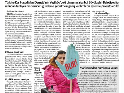 KADİR TOPBAŞ SÖZÜNDE DURMADI (24 ŞUBAT 2012 - KENT VE YAŞAM)