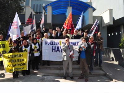 NKP NÜKLEER TOPLANTISINI PROTESTO ETTİ