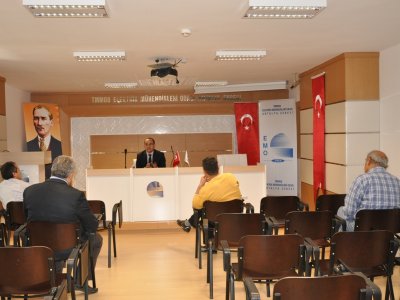 ŞUBEMİZDE  YANGIN ALGILAMA VE UYARMA SİSTEMLERİ YETKİLENDİRME BELGESİ YENİLEME EĞİTİMİ DÜZENLENDİ