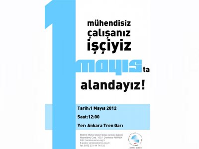 1 MAYIS’TA ALANLARA…