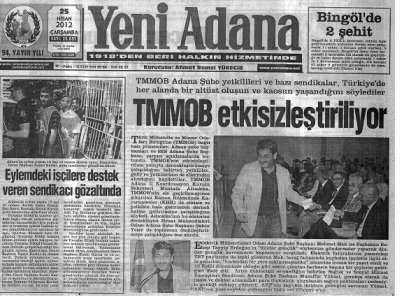 TMMOB ETKİSİZLEŞTİRİLMEYE ÇALIŞILIYOR!