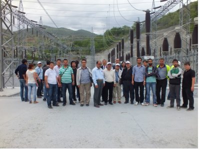 ENERJİSA HACININOĞLU HES-SARIGÜZEL HES TEKNİK GEZİSİ GERÇEKLEŞTİRİLDİ.