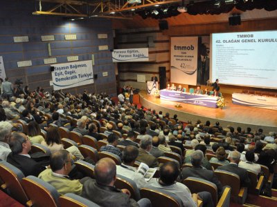 TMMOB 42. GENEL KURULU VE SEÇİMLERİ GERÇEKLEŞTİRİLDİ