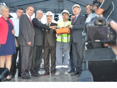 TMMOB ÖĞRENCİ EVİ`NİN TEMELİ TÖRENLE ATILDI