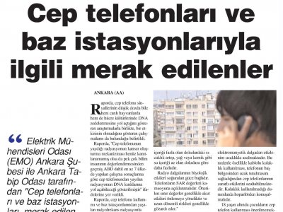 CEP TELEFONLARI VE BAZ İSTASYONLARIYLA İLGİLİ MERAK EDİLENLER (OLAY, 23.07.2012)