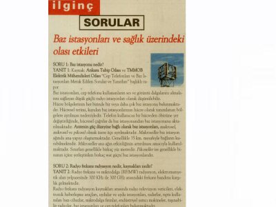 İLGİNÇ SORULAR (CUMHURİYET BİLİM TEKNOLOJİ, 27.07.2012)