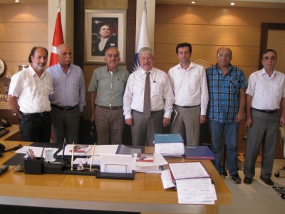 BÜYÜK ŞEHİR BELEDİYE BAŞKANINA ZİYARET