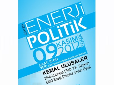 SÖYLEŞİ-ENERJİ POLİTİK