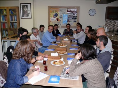 MÜHENDİSLİK ÖĞRENCİLERİ ŞUBEMİZDE TOPLANDI