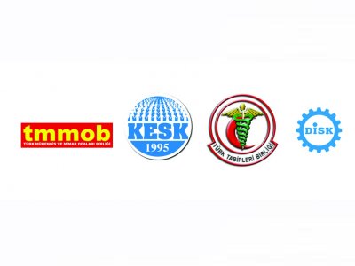 TMMOB,DİSK,KESK,TTB: “ÖLÜM DEĞİL ÇÖZÜM İSTİYORUZ”