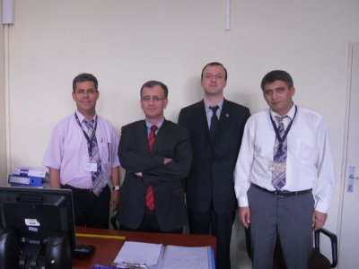 DHMİ`DE GÖREVLİ ÜYELERİMİZ ZİYARET EDİLDİ