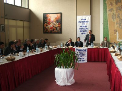 TMMOB ANKARA İKK, MÜHENDİS, MİMAR MİLLETVEKİLLERİ İLE BİR ARAYA GELDİ