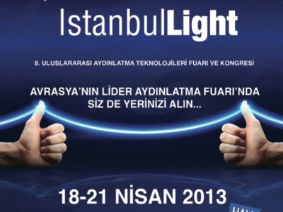 ULUSLARARASI 8. İSTANBULLIGHT AYDINLATMA TEKNOLOJİLERİ FUARI VE KONGRESİ