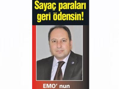 SAYAÇ PARALARI GERİ ÖDENSİN! (ANTALYA EKSPRES-15.05.2013)