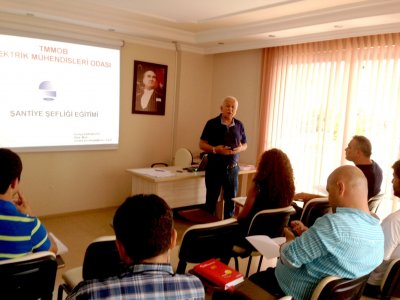 ALANYA TEMSİLCİLİĞİ’NDE ŞANTİYECİLİK (ŞANTİYE ŞEFLİĞİ) EĞİTİMİ DÜZENLENDİ