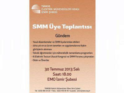 SMM ÜYE TOPLANTISI