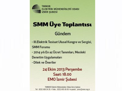 SMM ÜYE TOPLANTISI