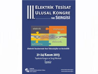 III. ELEKTRİK TESİSAT ULUSAL KONGRE VE SERGİSİ PROGRAMI YAYINLANDI