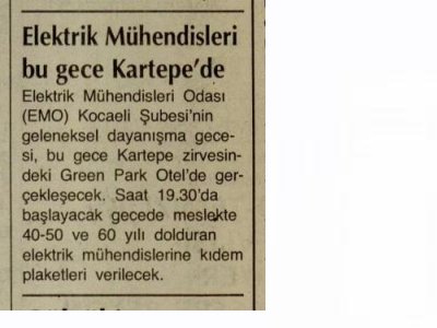 EMO KOCAELİ ŞUBE YIL SONU GECESİ-ÖZGÜR KOCAELİ