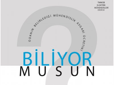 MÜHENDİSLER İÇİN ASGARİ ÜCRET BRÜT 2800 TLYE YÜKSELTİLDİ