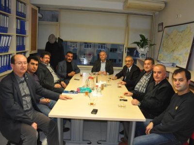 DİSK KOCAELİ BÖLGE TEMSİLCİLİĞİ`NDEN ŞUBEMİZ YÖNETİM KURULUNA ZİYARET