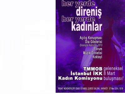 TMMOB İSTANBUL İKK KADIN KOMİSYONU GELENEKSEL 8 MART BULUŞMASI