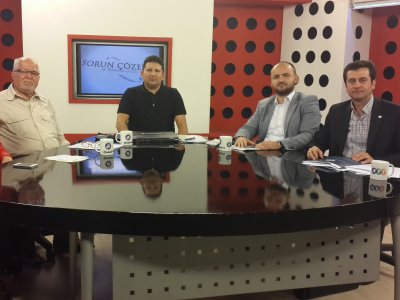 YÖNETİM KURULU BAŞKAN YARDIMCIMIZ İBRAHİM KÜCÜ AKDENİZ TV`DE `SORUN ÇÖZELİM` ADLI PROGRAMA KONUK OLDU