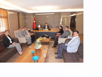 ŞEHİTKAMİL BELEDİYE BAŞKANI RIDVAN FADILOĞLU`NA HAYIRLI OLSUN ZİYARETİ...