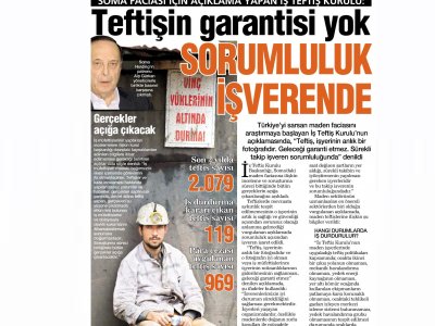 TEFTİŞİN GARANTİSİ YOK SORUMLULUK İŞVERENDE (HABERTÜRK, 19.05.2014)