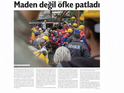 MADEN DEĞİL ÖFKE PATLADI - 16.05.2014 -AGOS