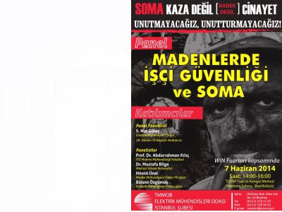 PANEL: MADENLERDE İŞÇİ GÜVENLİĞİ VE SOMA