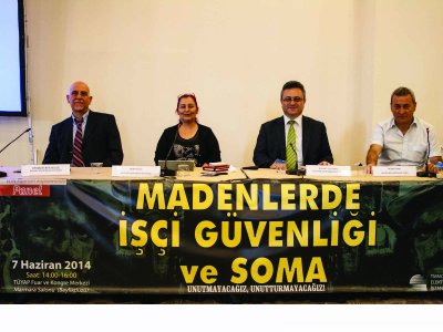 MADENLERDE İŞÇİ GÜVENLİĞİ VE SOMA PANELİ YAPILDI
