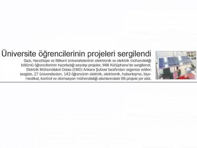 ÜNİVERSİTE ÖĞRENCİLERİNİN PROJELERİ SERGİLENDİ (HABERVAKTİM, 14.06.2014)