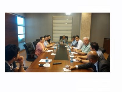 GAZİANTEP ORGANİZE SANAYİ BÖLGE MÜDÜRLÜĞÜ TEKNİK BİRİMİ İLE TOPLANTI YAPILDI...