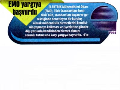 EMO YARGIYA BAŞVURDU (ANTALYA KÖRFEZ-02.08.2014)