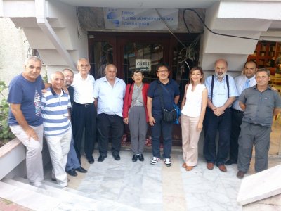 NÜKLEER KARŞITI JAPON AKADEMİSYENLER ODAMIZI ZİYARET ETTİ