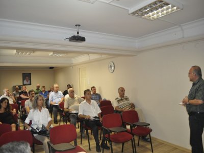 SMM ÜYE TOPLANTISI ŞUBEMİZDE YAPILDI