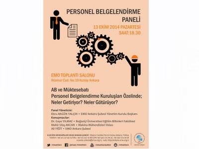 PERSONEL BELGELENDİRME PANELİ DÜZENLENİYOR