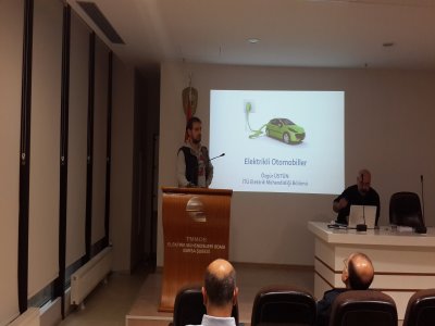 ELEKTRİKLİ OTOMOBİLLER SEMİNERİ YAPILDI