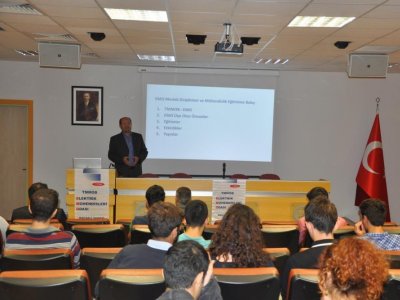 EMO GENÇ SÖYLEŞİ VE TANIŞMA KOKTEYLİ ETKİNLİĞİ GERÇEKLEŞTİRİLDİ