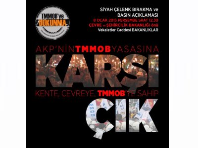 ÇEVRE VE ŞEHİRCİLİK BAKANLIĞINA SİYAH ÇELENK BIRAKILACAK